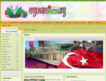 Tablet Screenshot of erguvansitesi.org